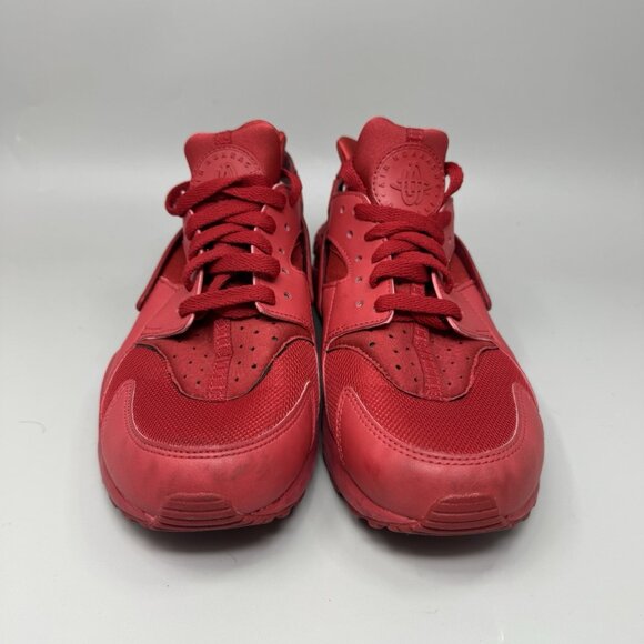 Nike Air Huarache Triple Varsity Red Athletic Shoes Men\'s Size 9 318429-660